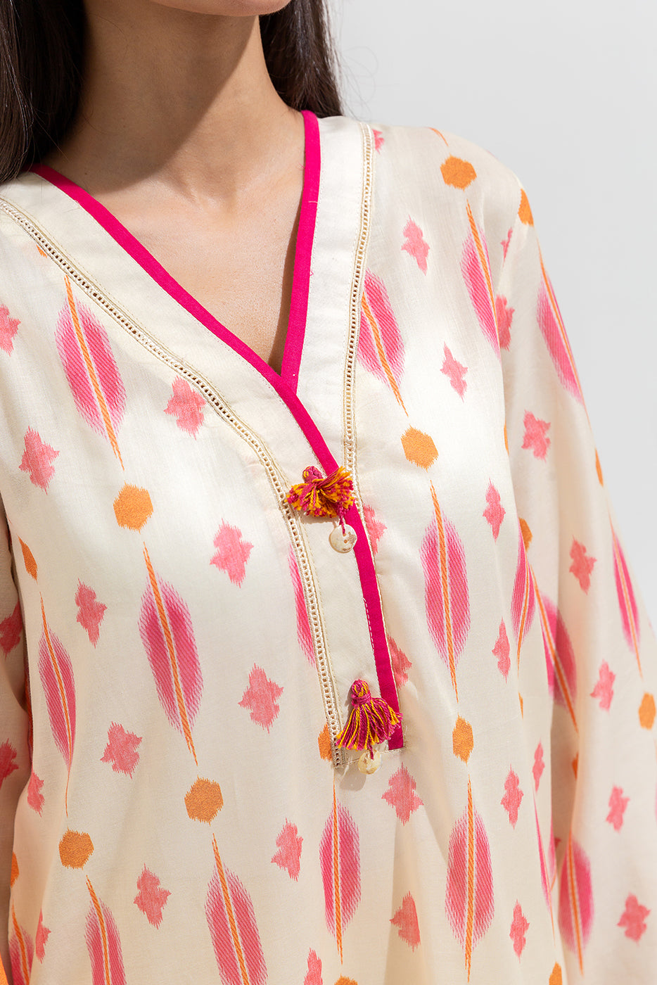 3 Piece Printed Lawn Suit (Pret)