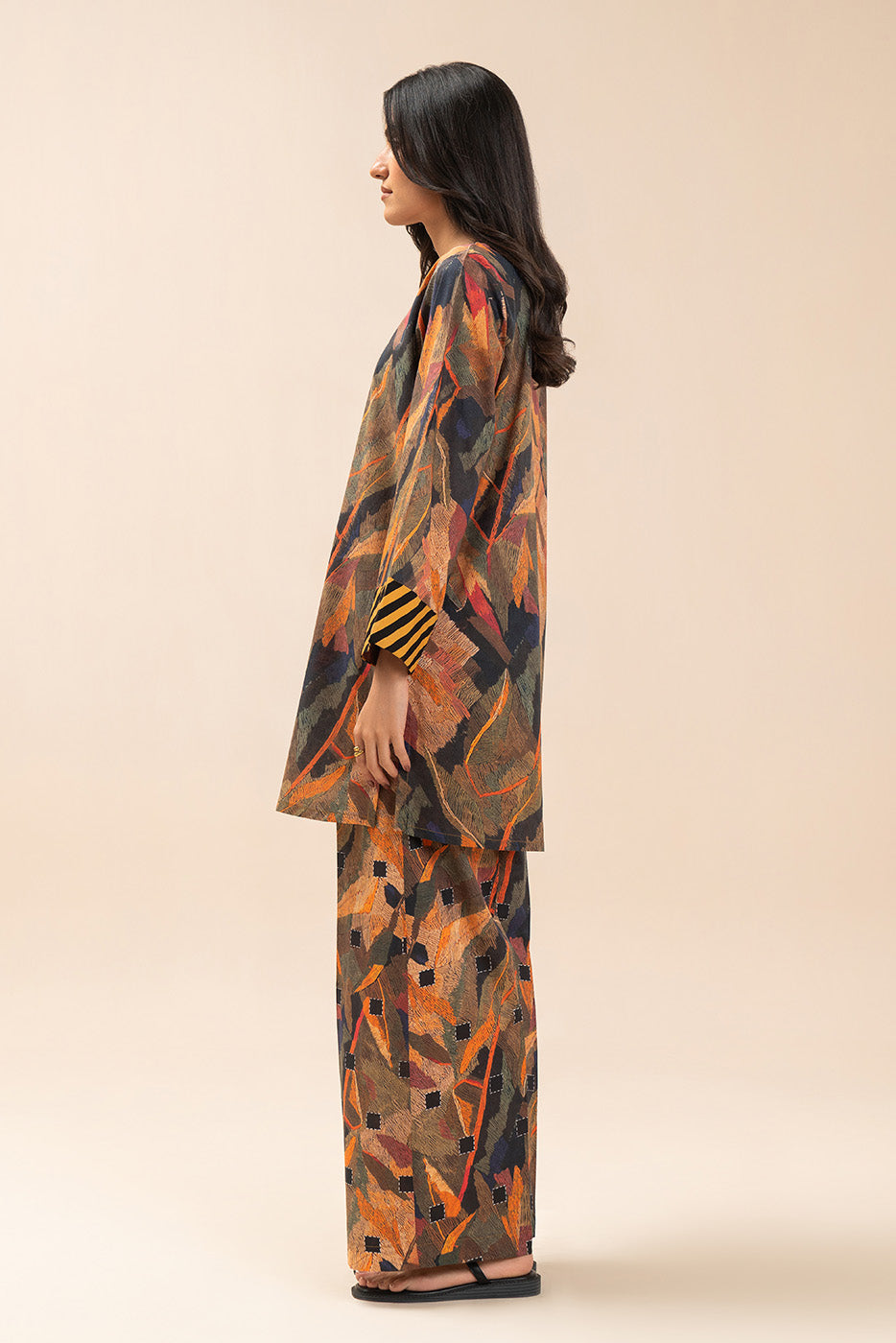 PRINTED LAWN SHIRT (PRET)