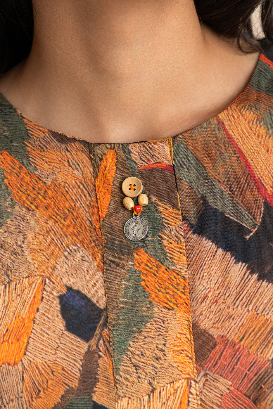 PRINTED LAWN SHIRT (PRET)