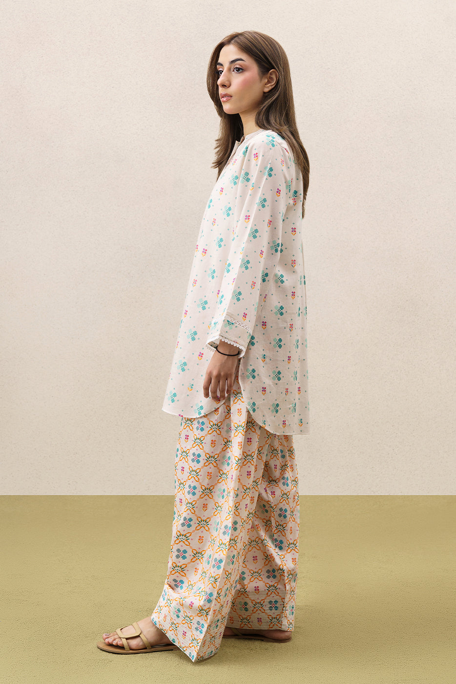 PRINTED LAWN SHIRT (PRET)