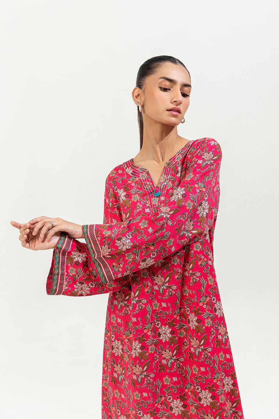 2 Piece Printed Viscose Suit (Pret)