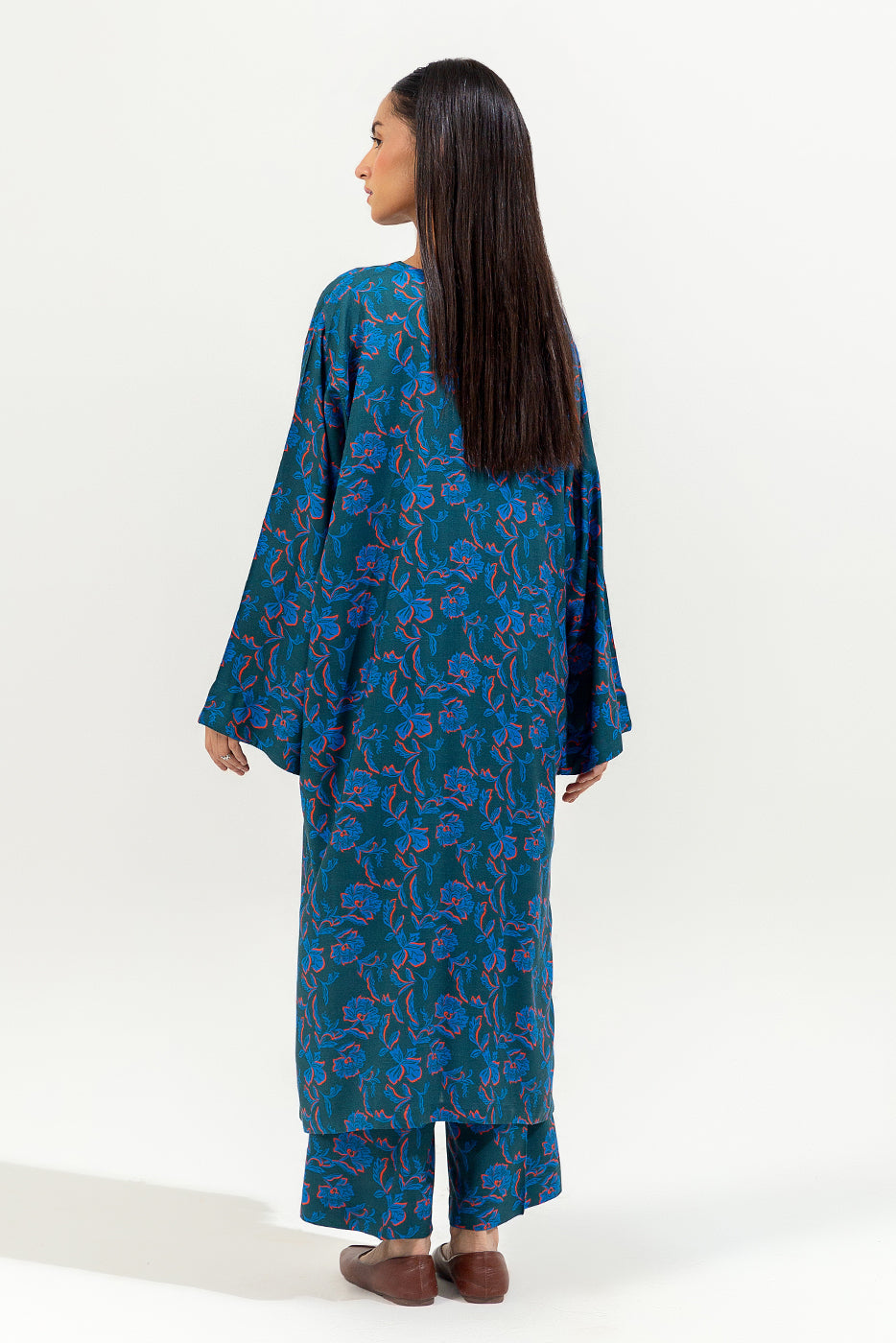 2 Piece Printed Viscose Suit (Pret)