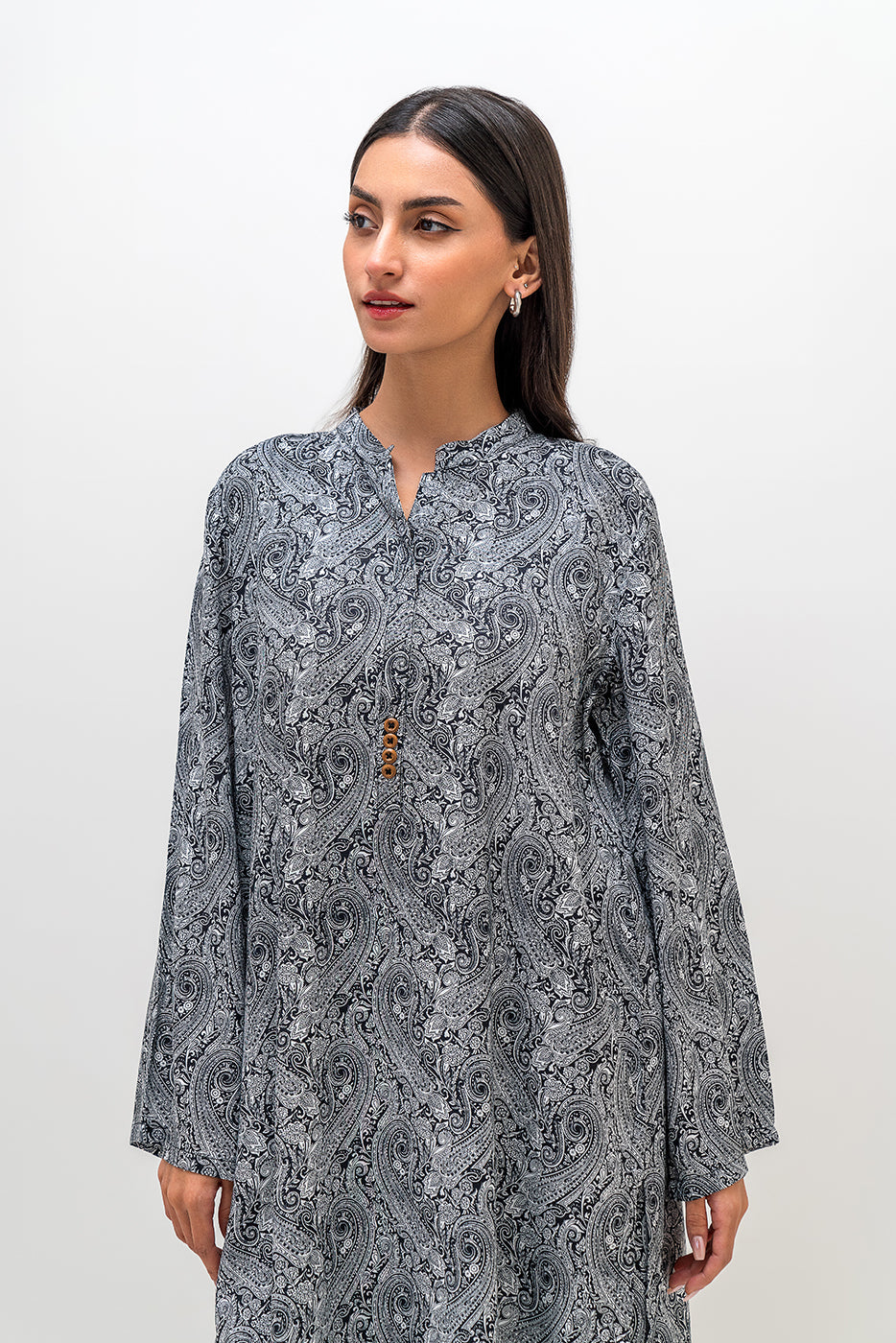 2 Piece Printed Viscose Suit (Pret)