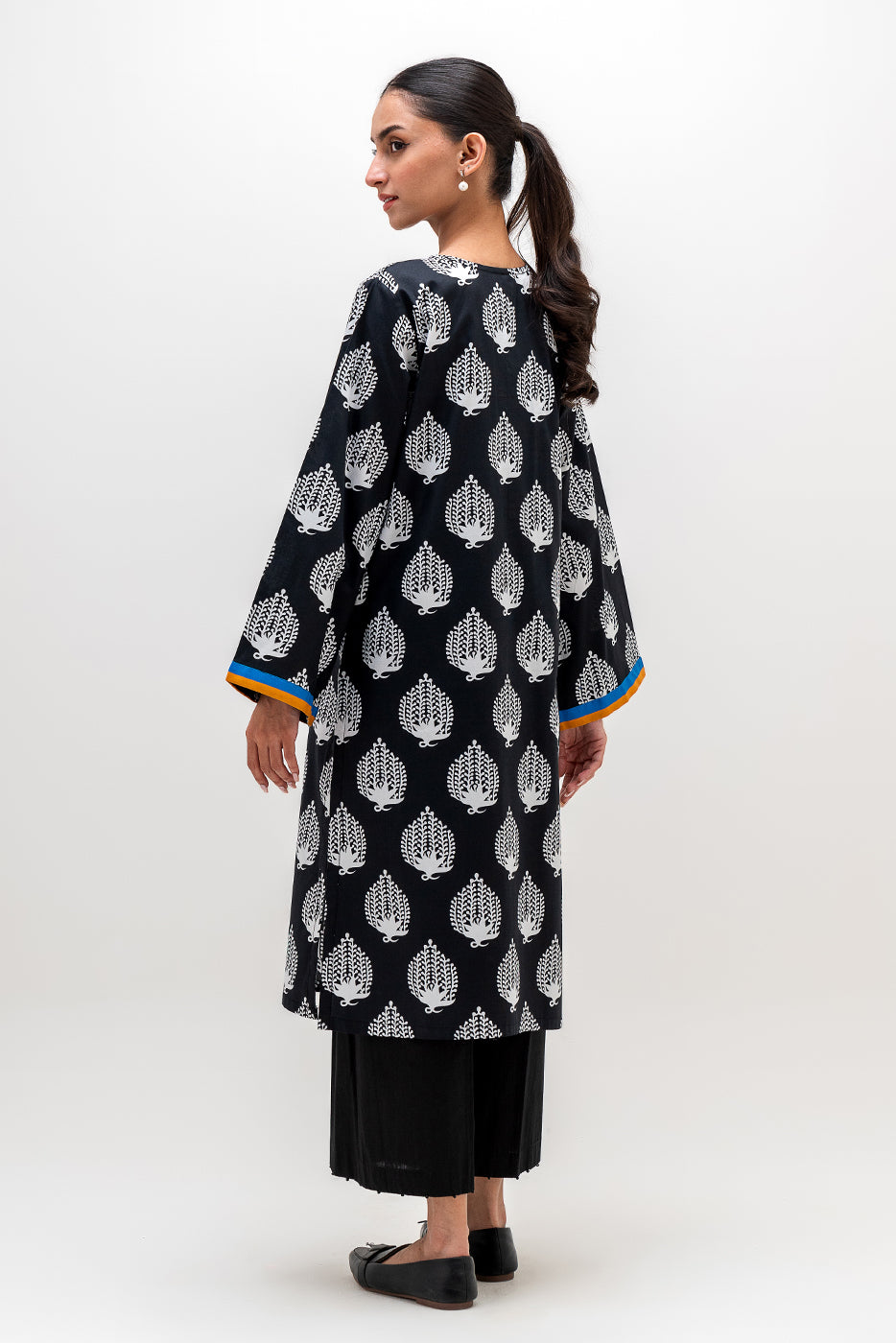 Printed Cambric Shirt (Pret)