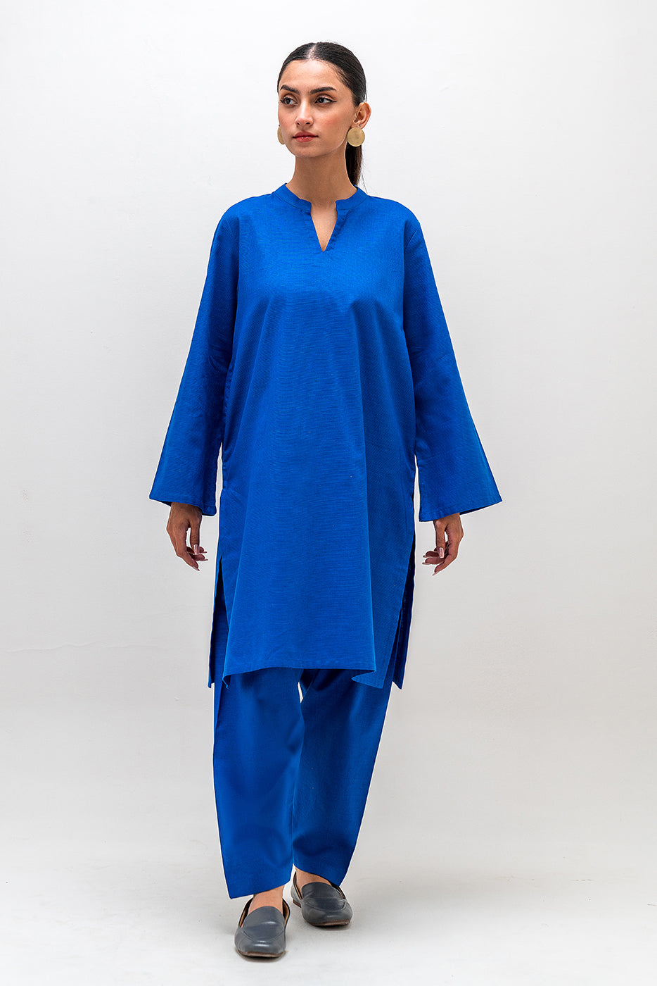 2 Piece Basic Khaddar Suit (Pret)