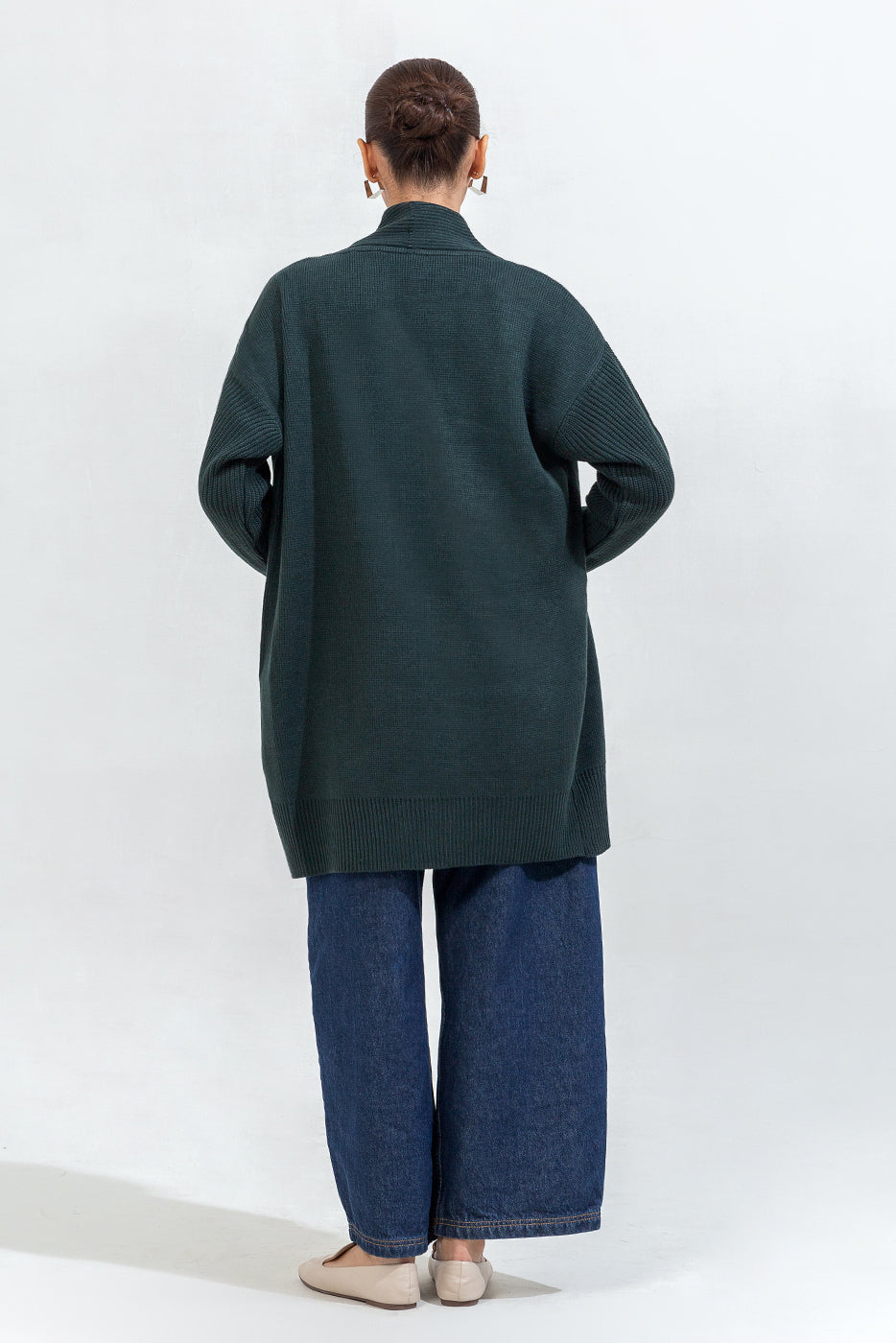 Long Knitted Shrug