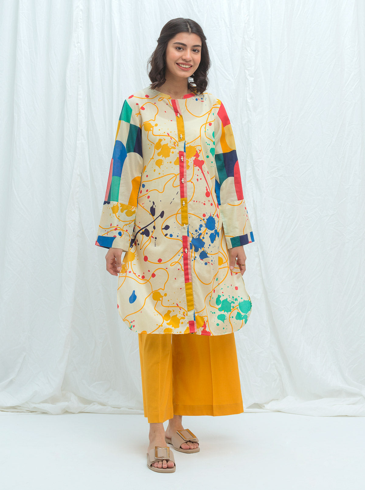 COLOR GLITCH-PRINTED-2PBT2S21U21-MULTI-2000000164348-2P