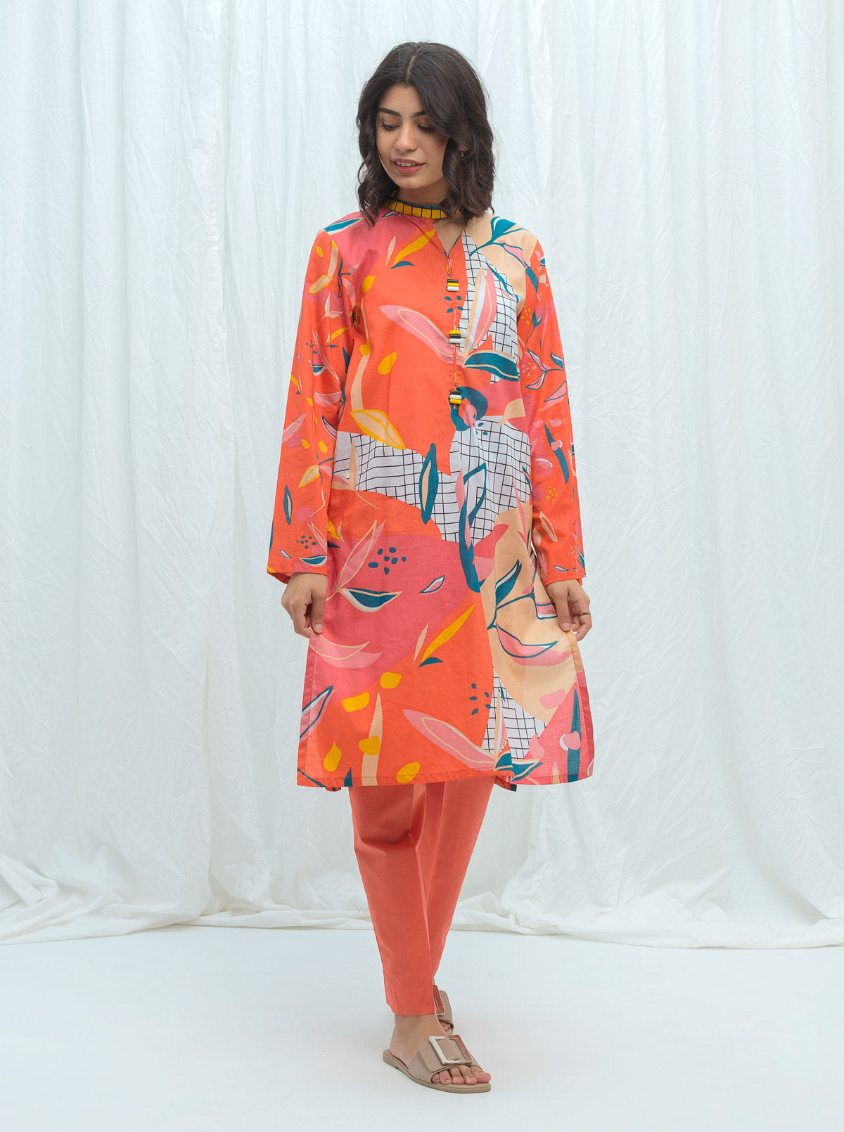 CORAL MAZE-PRINTED-2PBT2S21U22-MULTI-2000000164349-2P