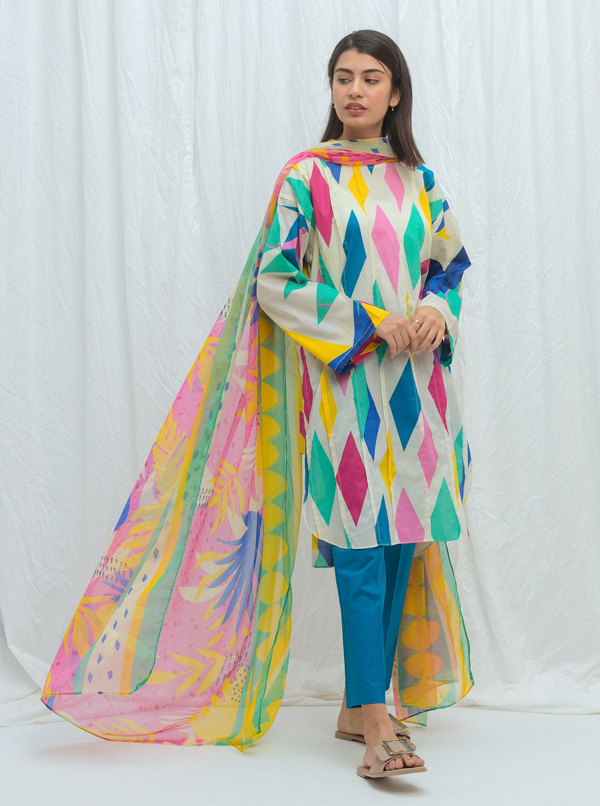 COLORFUL PRISM-PRINTED-2PBT2S21U47-OFFWHITE-2000000164364-2P