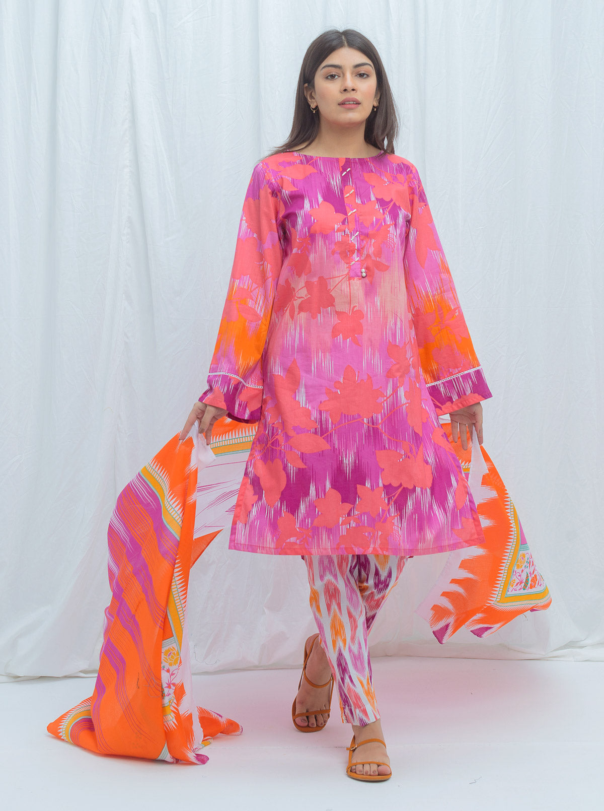 PINK SORBET-PRINTED-3PBT2S21U73-PINK-2000000164518-3P