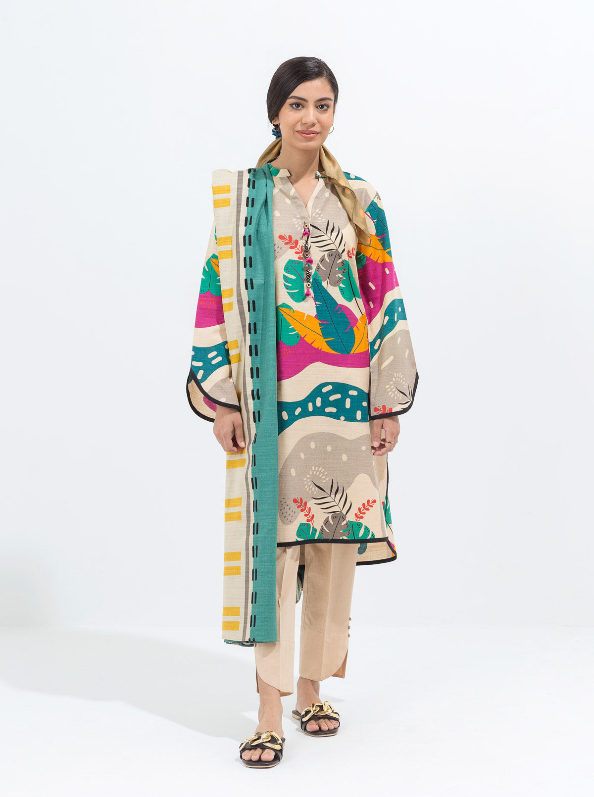 BOLD TROPICAL-PRINTED-3P (UNSTITCHED)BT2W21U24-MULTI-2000000177470-3P