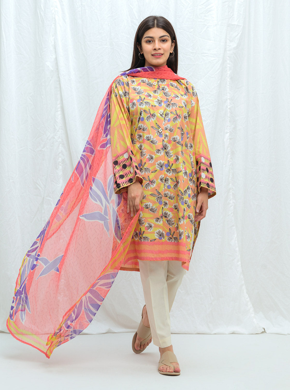 BOTANICAL GARDEN-PRINTED-2PBT3S21U29-PINK-2000000165012-2P