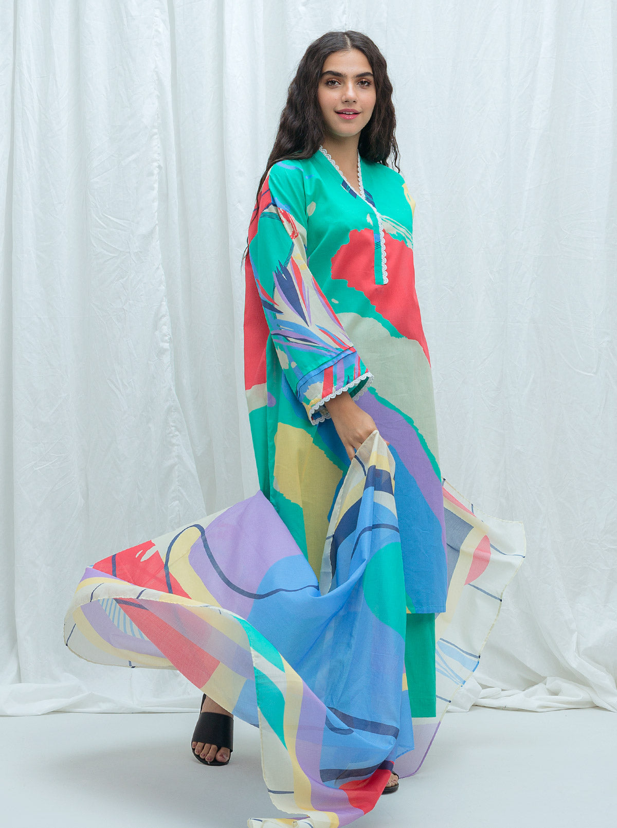 Color Stories-Printed-2P (Unstitched)