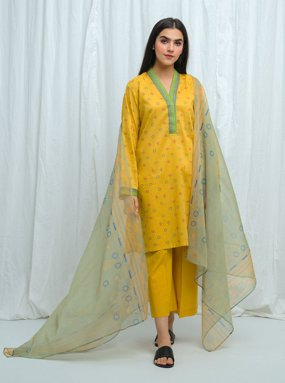 GOLDEN TOPAZ-PRINTED-2PBT3S21U42-YELLOW-2000000165679-2P