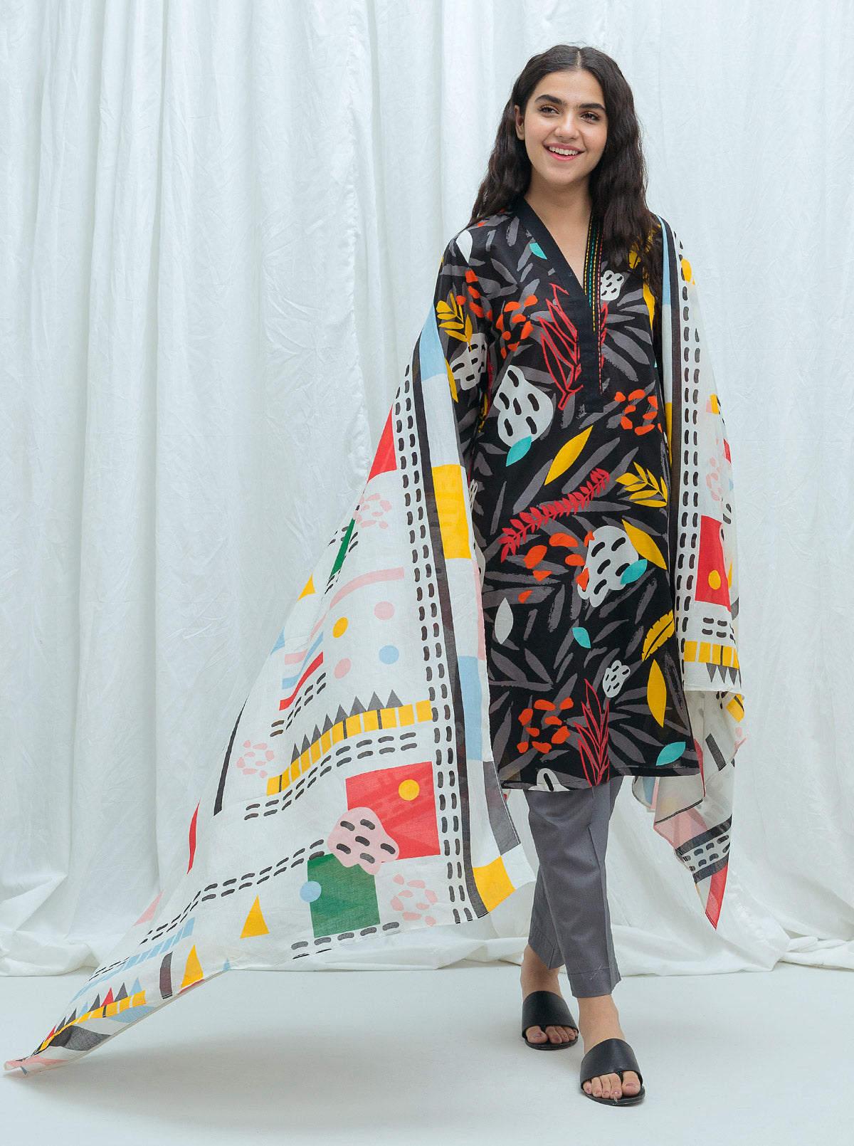 BRUSHED BLACK-PRINTED-3PBT3S21U51-BLACK-2000000165316-3P