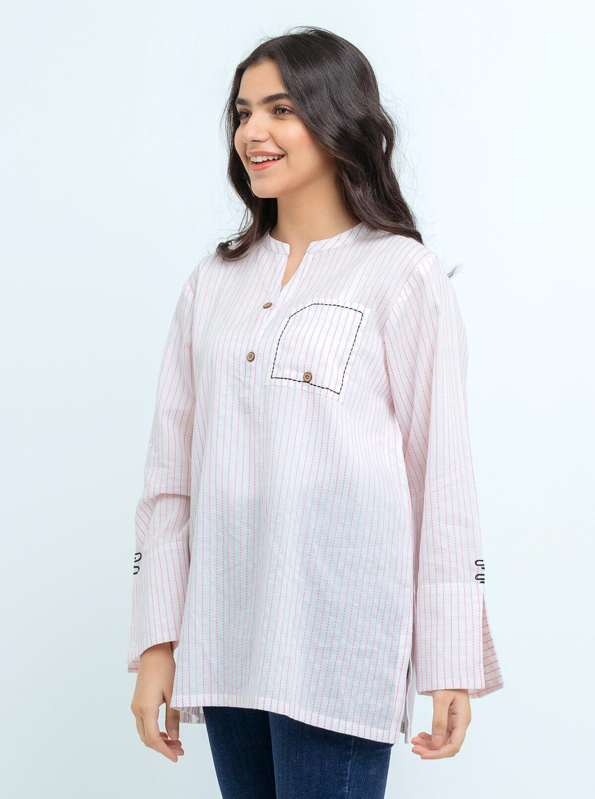 AJLR-27 EMBROIDERED LAWN 3 PCS