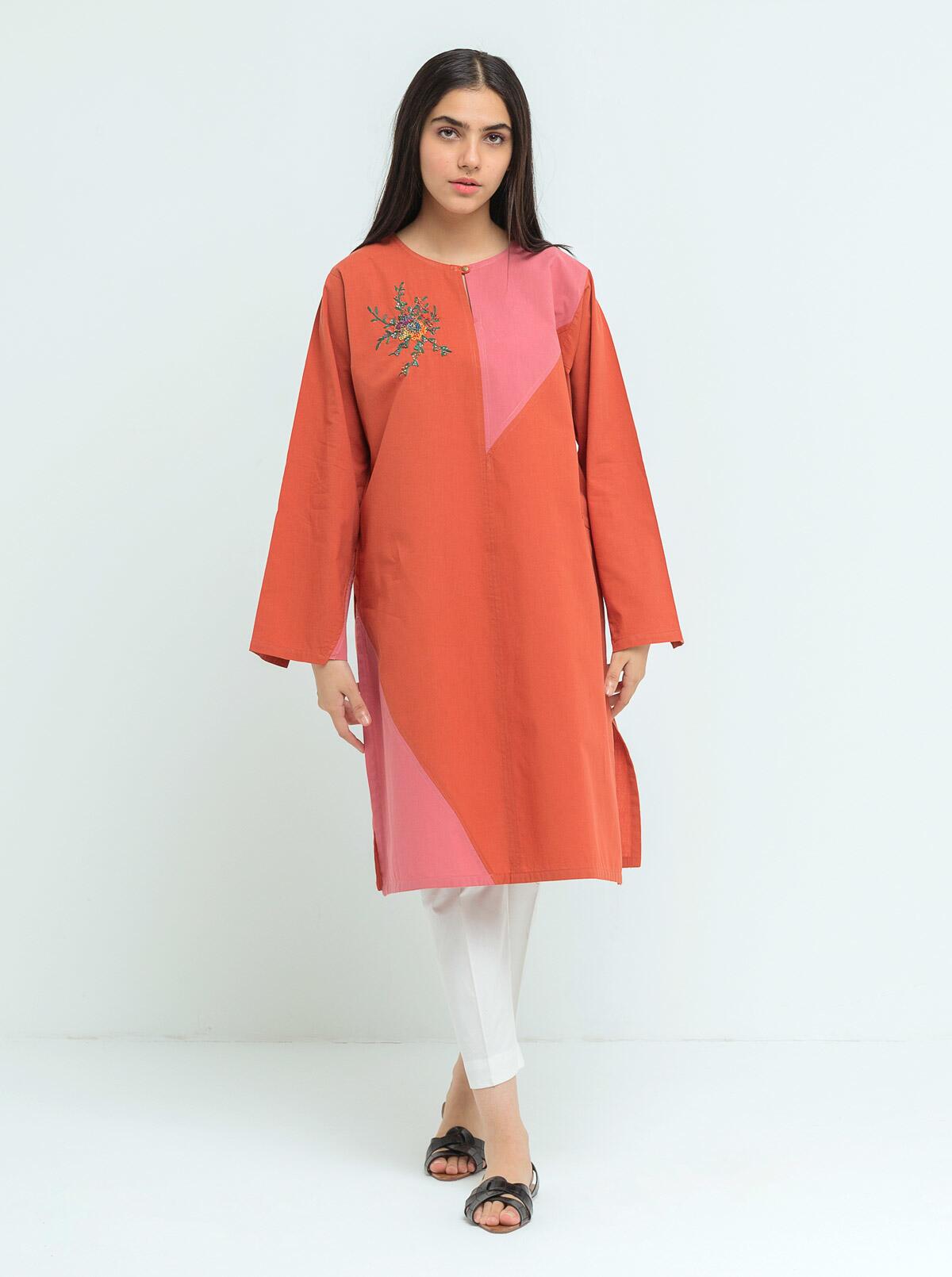 AJULIF-07 Embroidered Twisted Silk Unstitched 3 Pcs