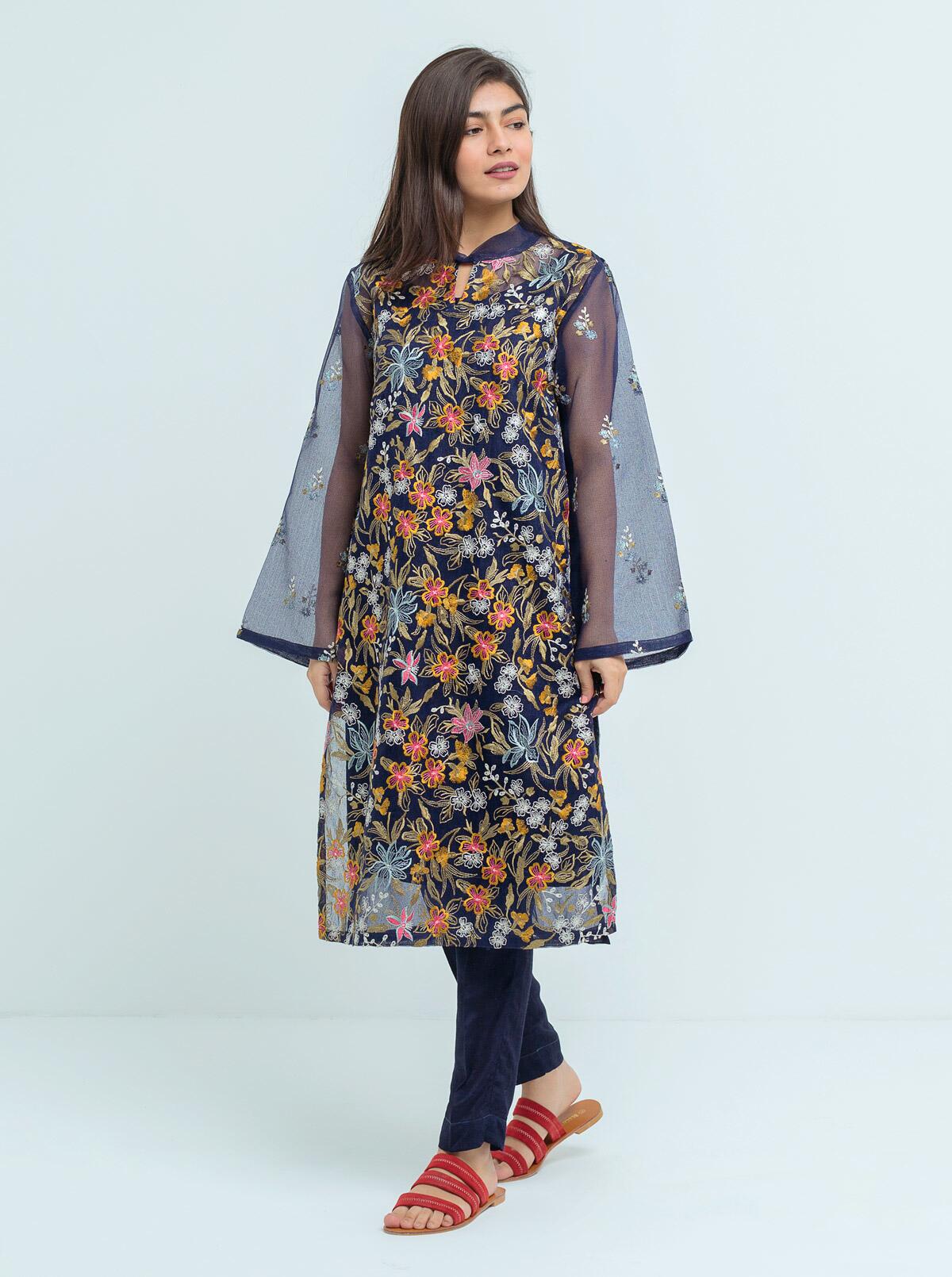 AJMQ-11 EMBROIDERED CHIFFON 3 PCS