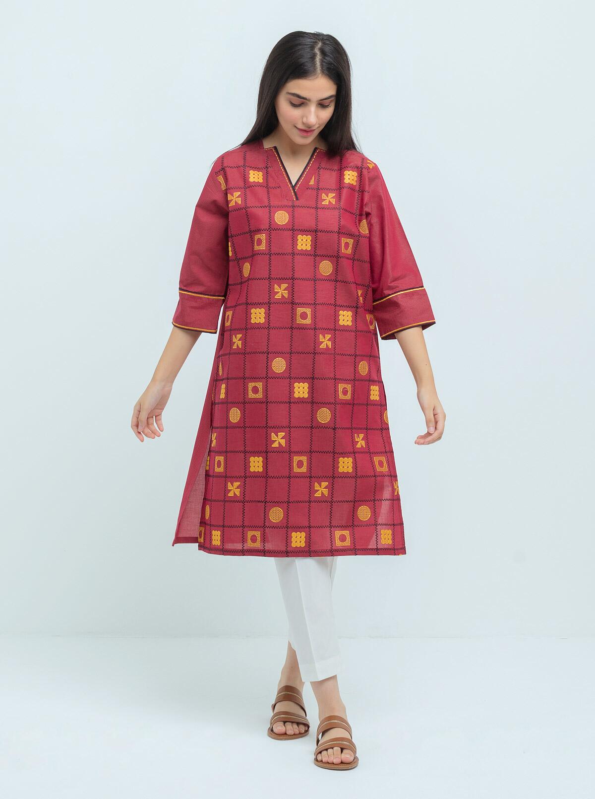 AJNB-07 EMBROIDERED CHIFFON