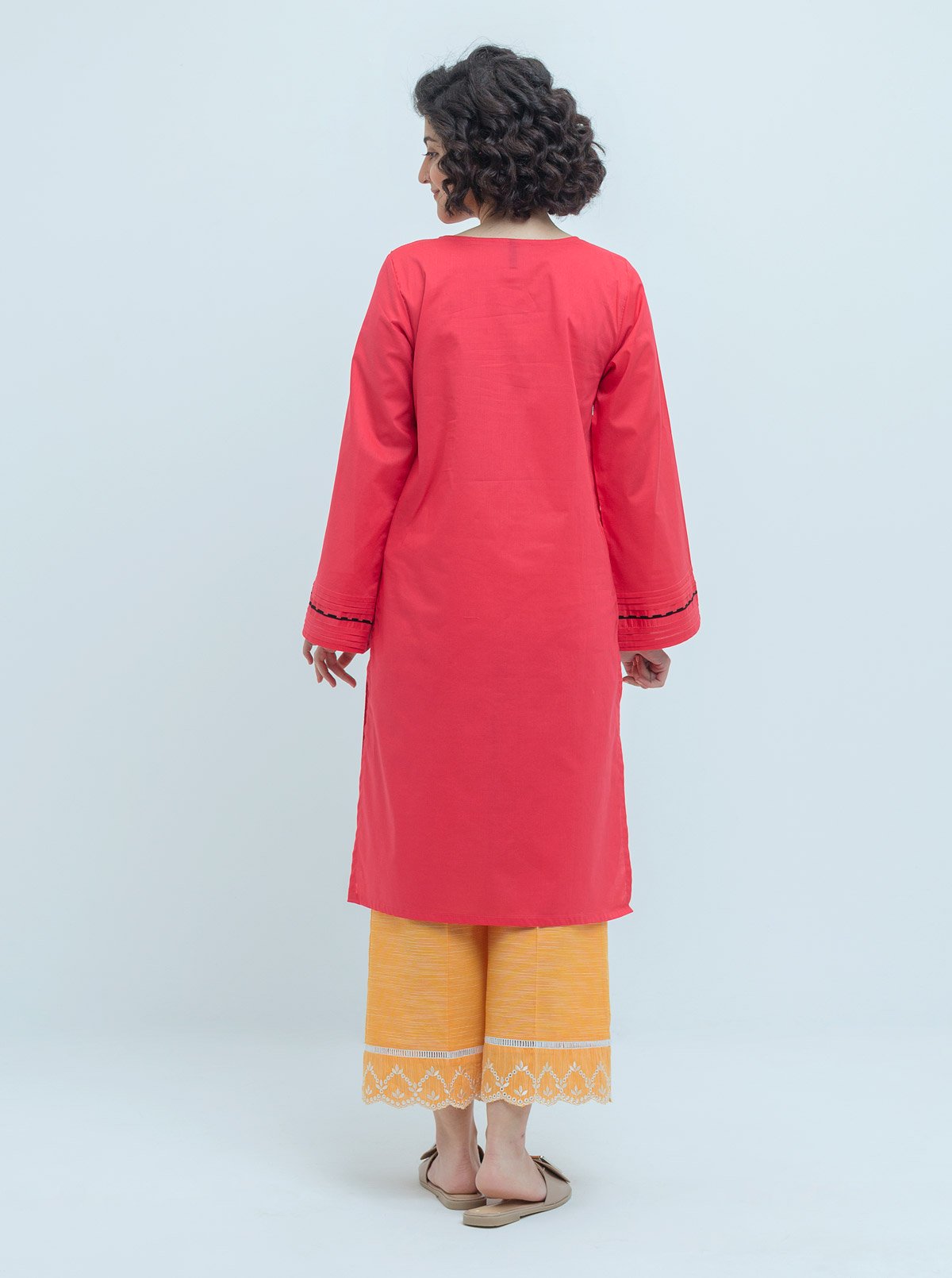 Embroidered Shirt With Pant