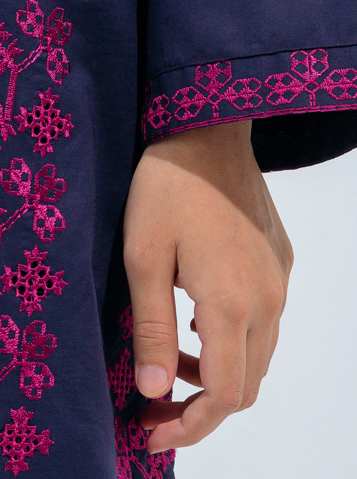 Embroidered Shirt With Pant
