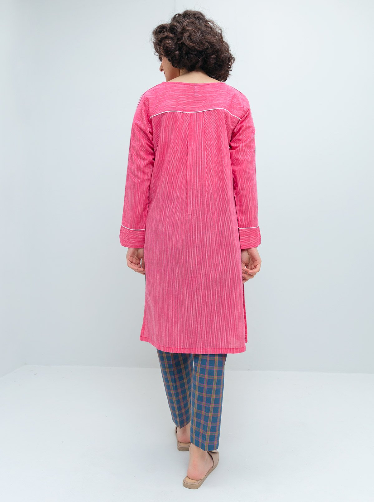 Embroidered Shirt With Pant