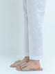 EMBROIDERED STRAIGHT PANTS