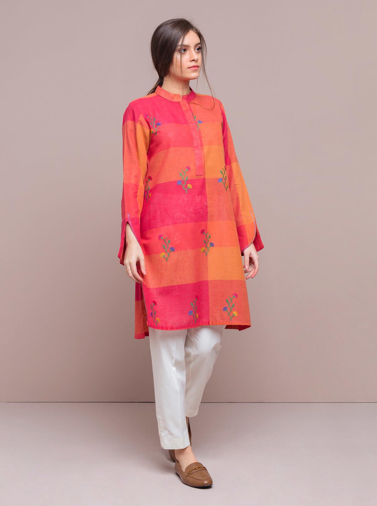 AJZB-07 EMBROIDERED CAMBRIC 3 PCS