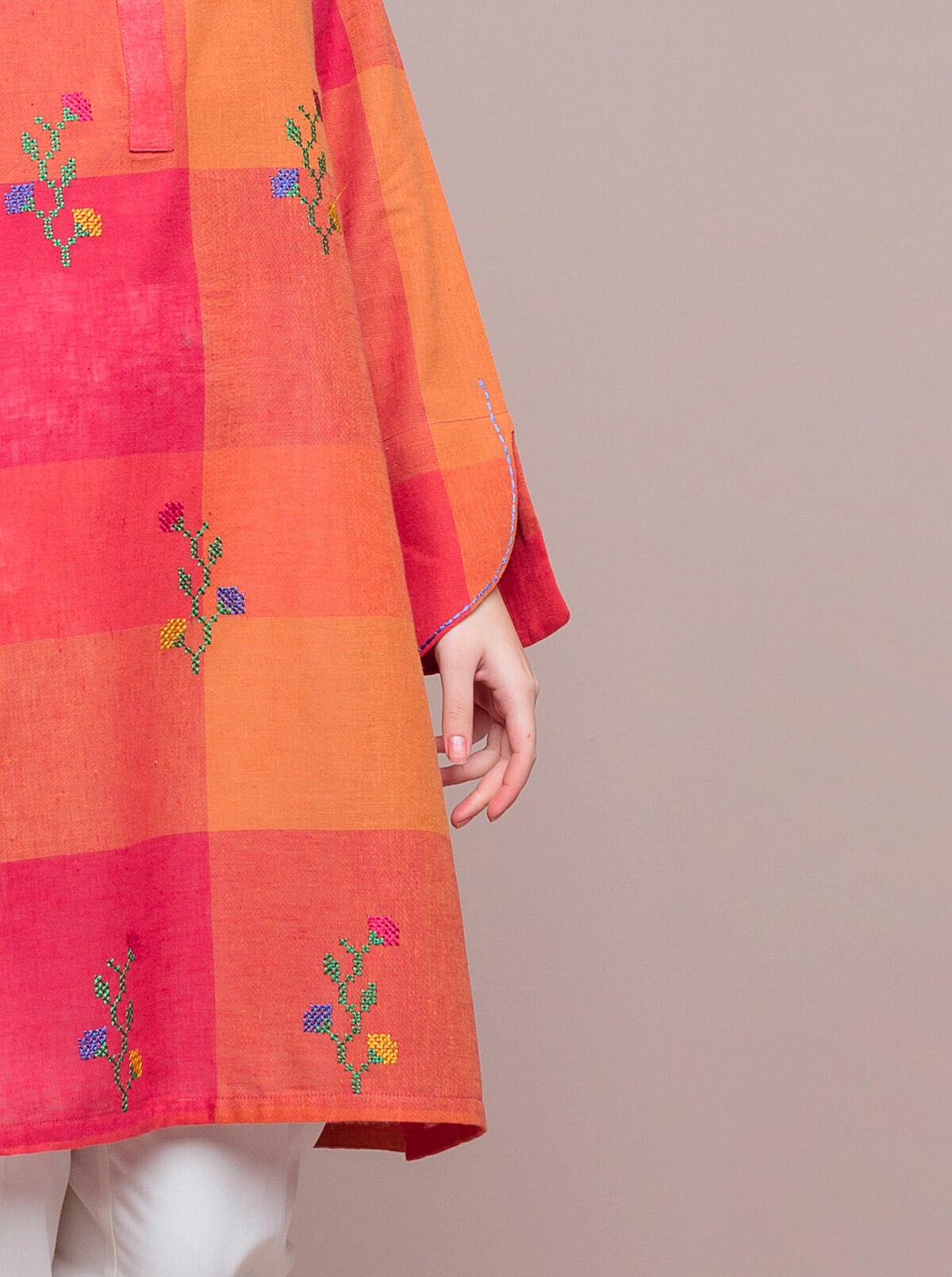 AJZB-07 EMBROIDERED CAMBRIC 3 PCS