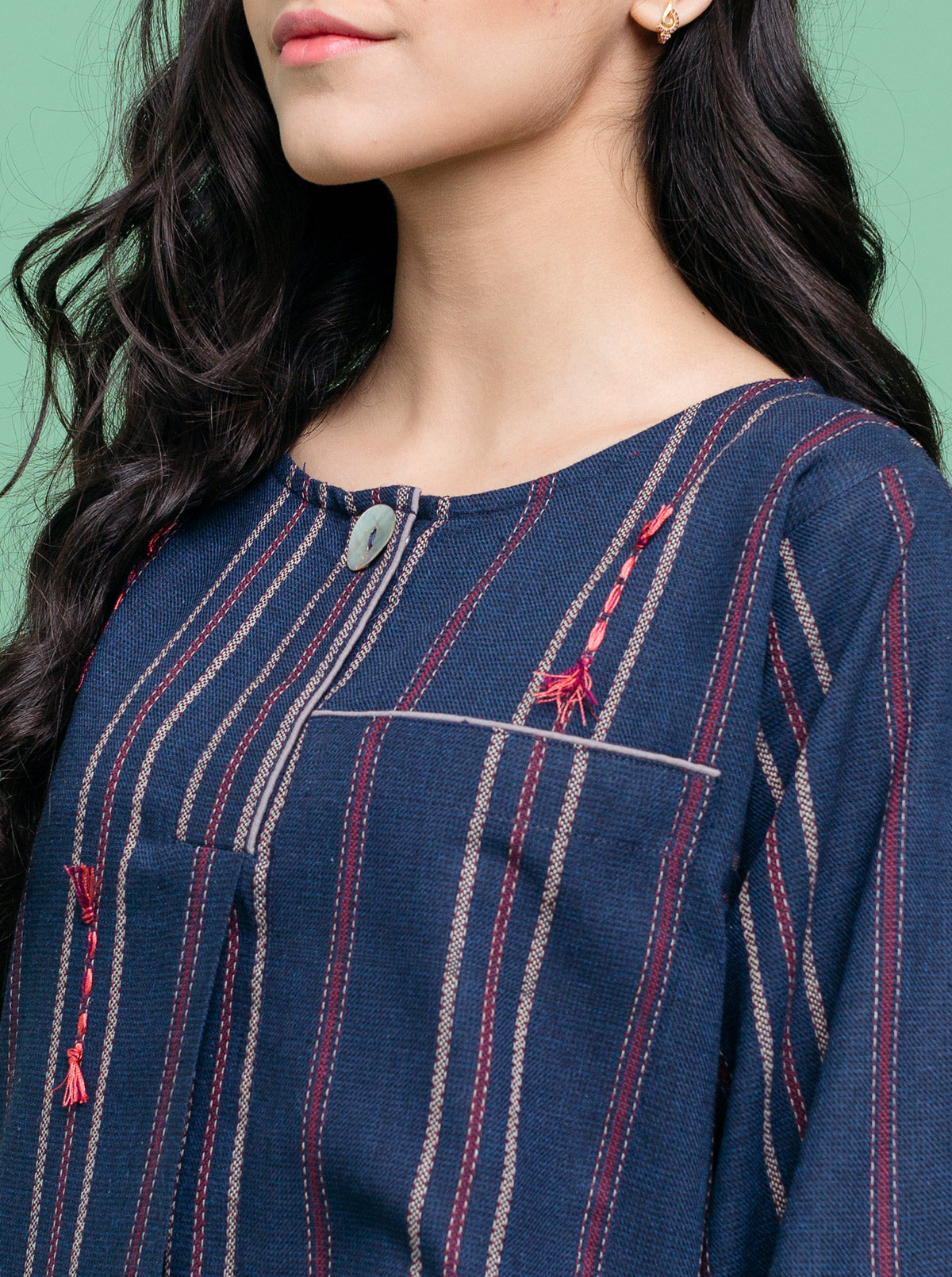 AJW-04 EMBROIDERED MARINA 3 PCS