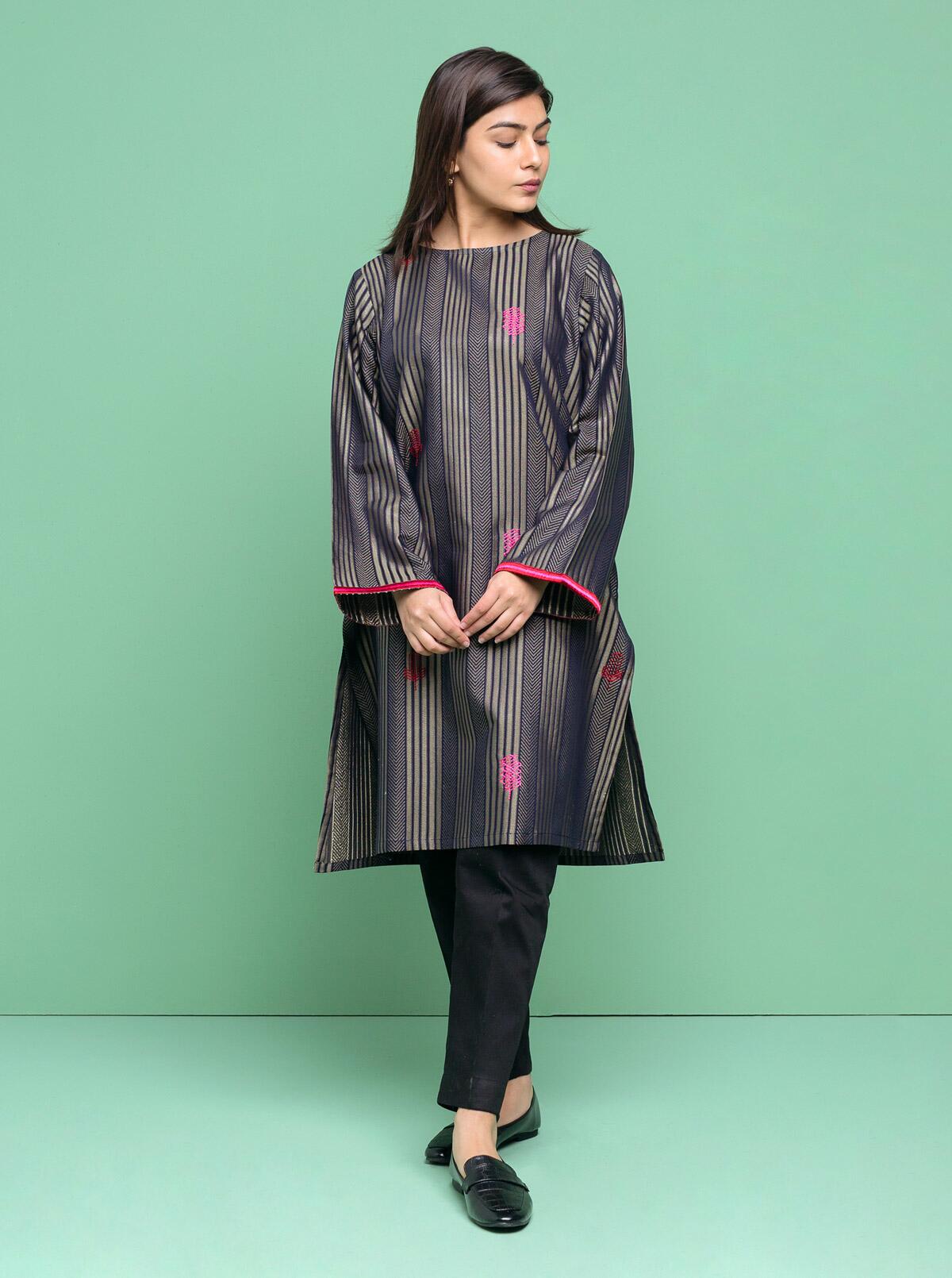 AJW-17 EMBROIDERED LINEN 3 PCS