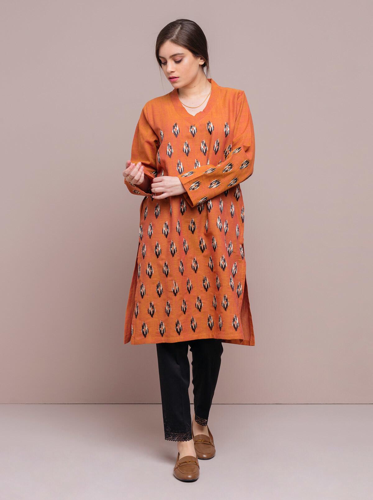 AJYV-07 EMBROIDERED CHIFFON 3 PCS
