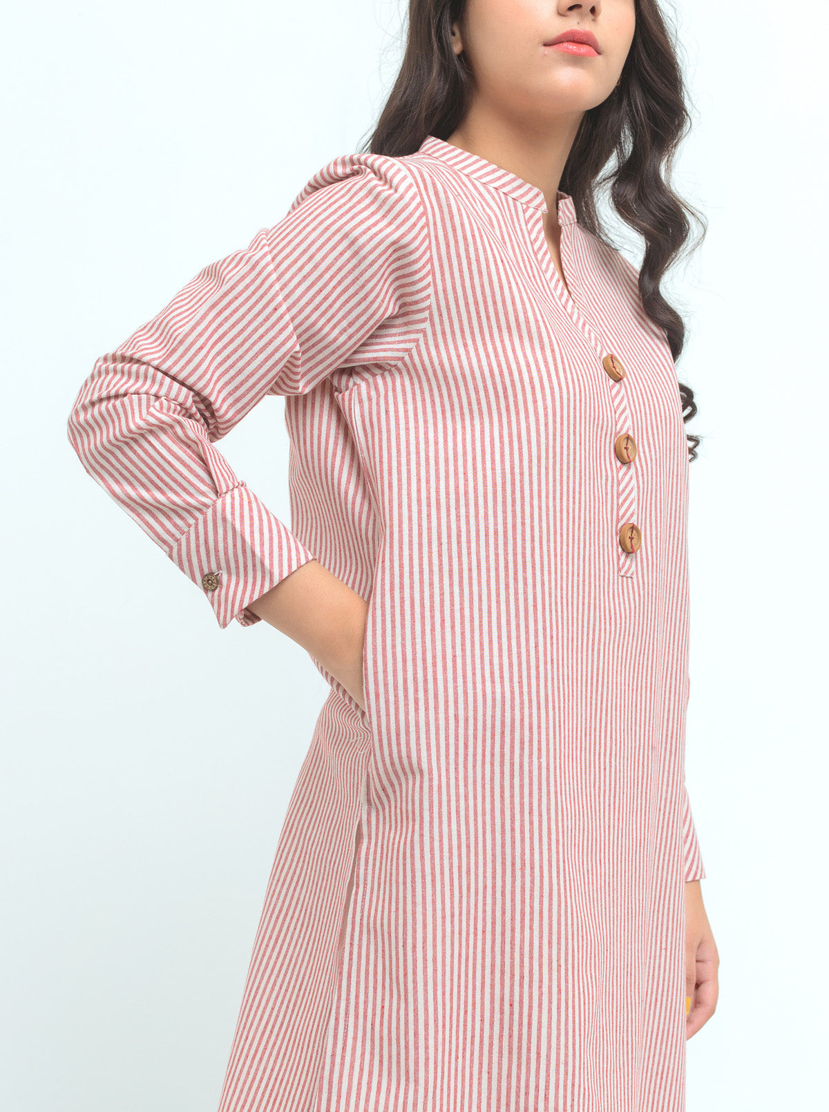 Red Petunia- Maroon Schiffli CO-ORD Set (Pre-Order)