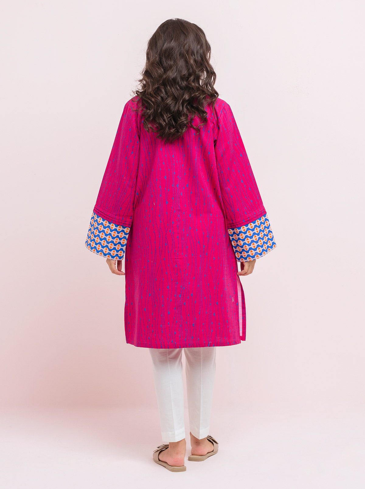 AJCRD-06 EMBROIDERED CHIFFON STITCHED 2 PCS