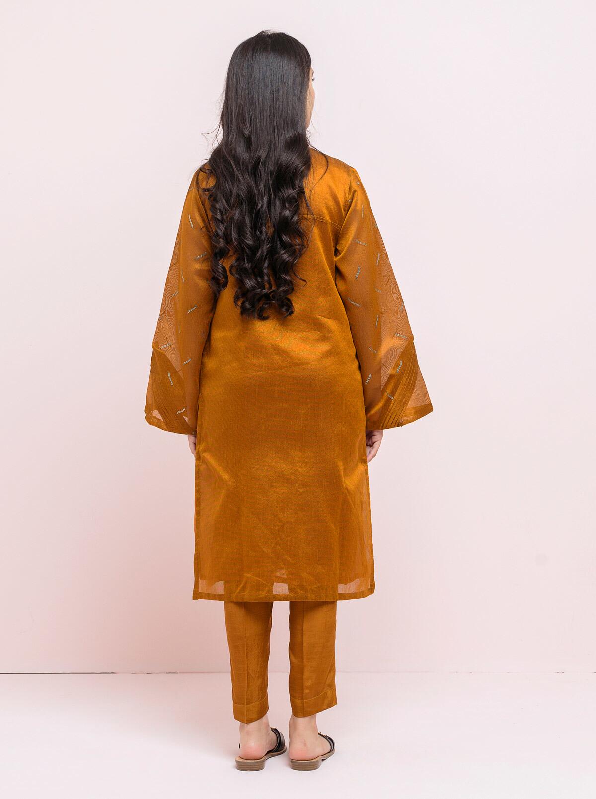 AJUW-43 PRINTED KHADDAR 3 Pcs