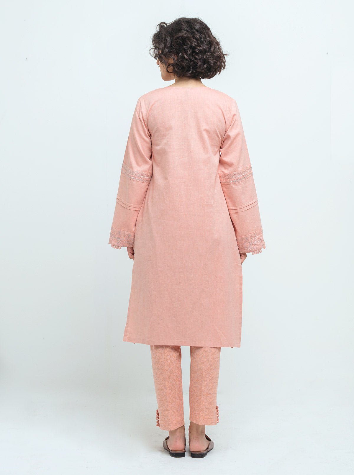 EMBROIDERED CHIFFON UF-4277