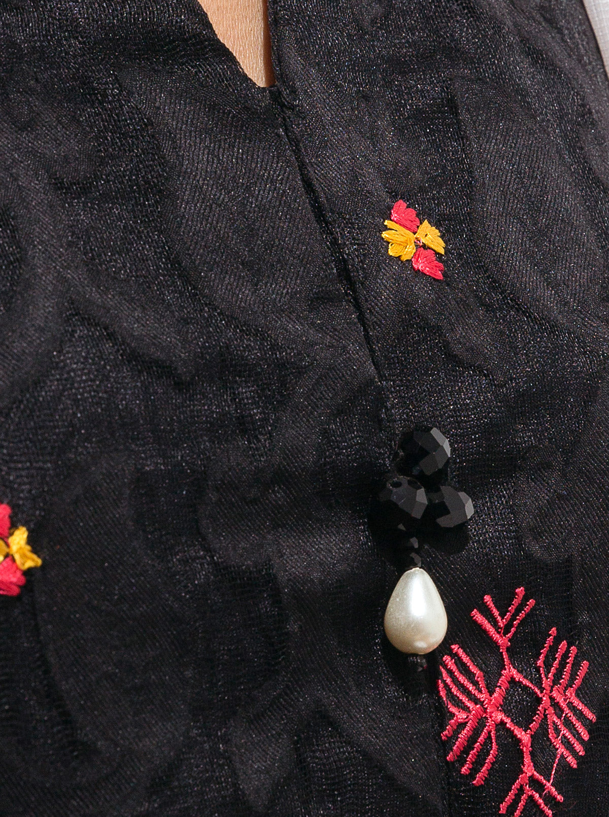 2 Piece Embroidered Jacquard Suit (Luxury Pret)