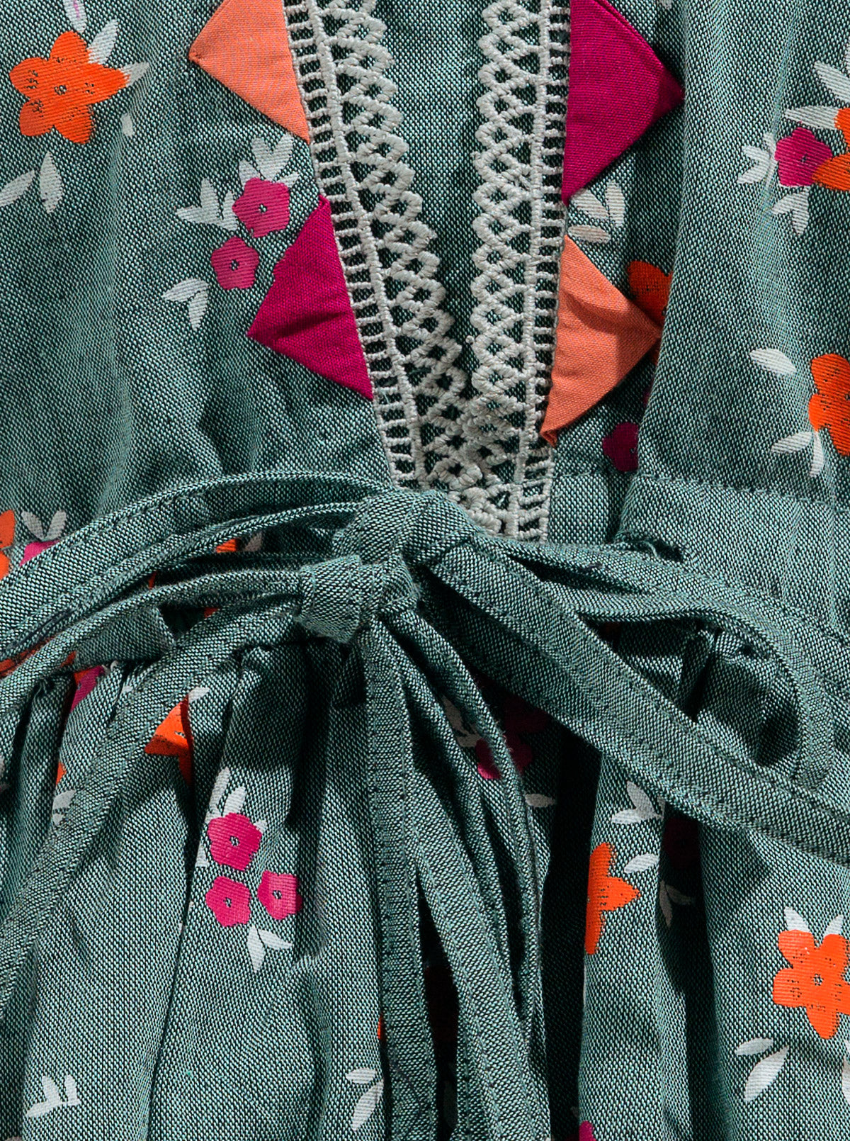 Block Printed Peplum