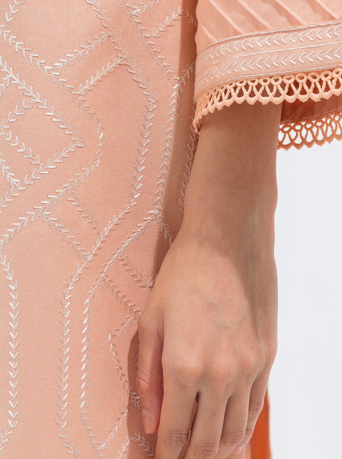 Embroidered Shirt With Pant