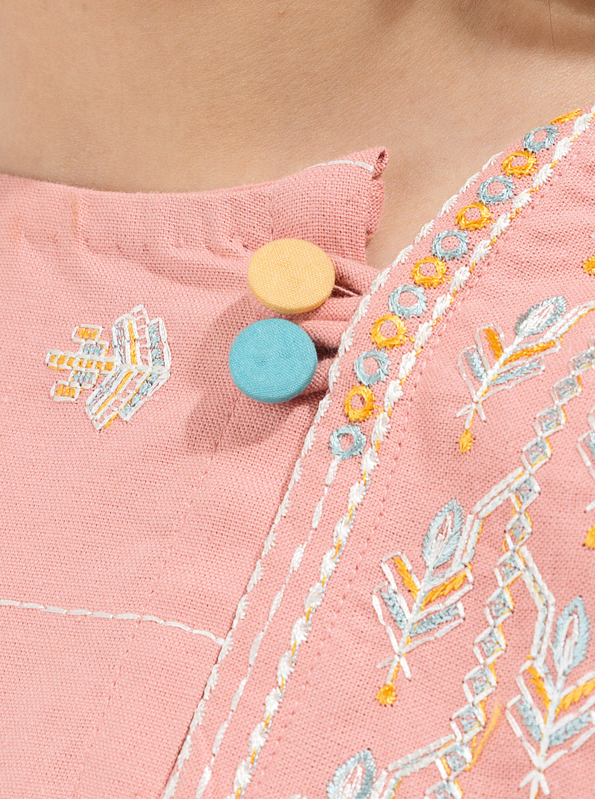 Embroidered Shirt With Pant