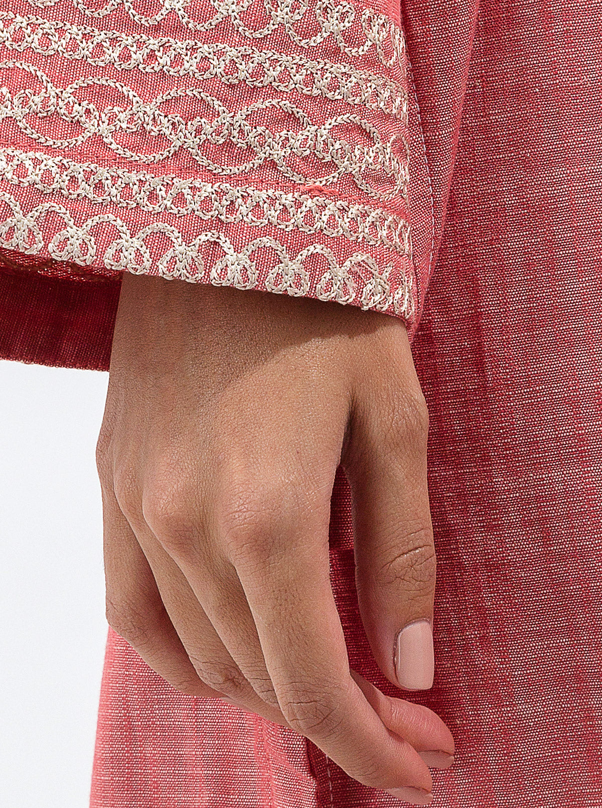Embroidered Shirt With Pant