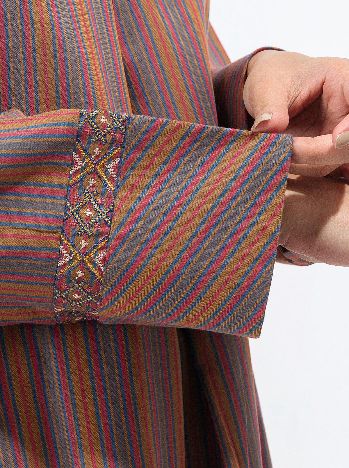 Embroidered Shirt With Shalwar