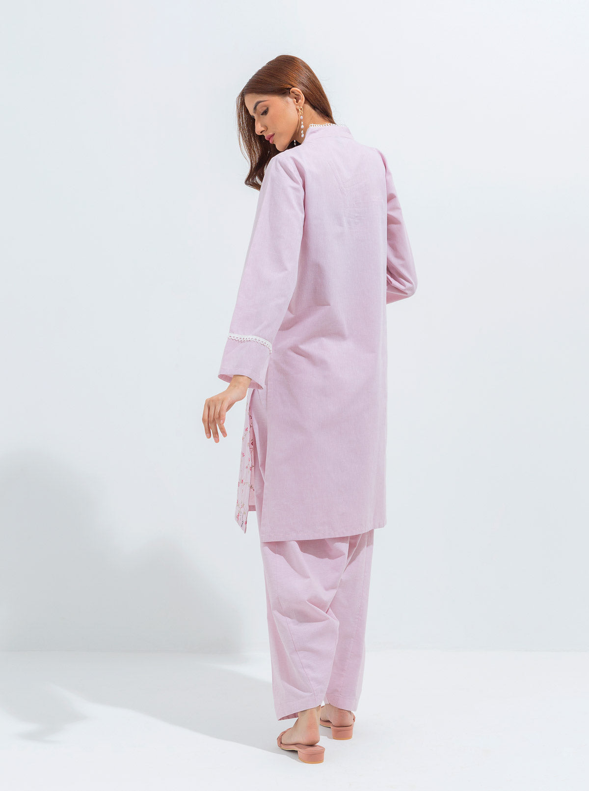 Embroidered Shirt With Shalwar