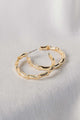 C Hoop Earrings
