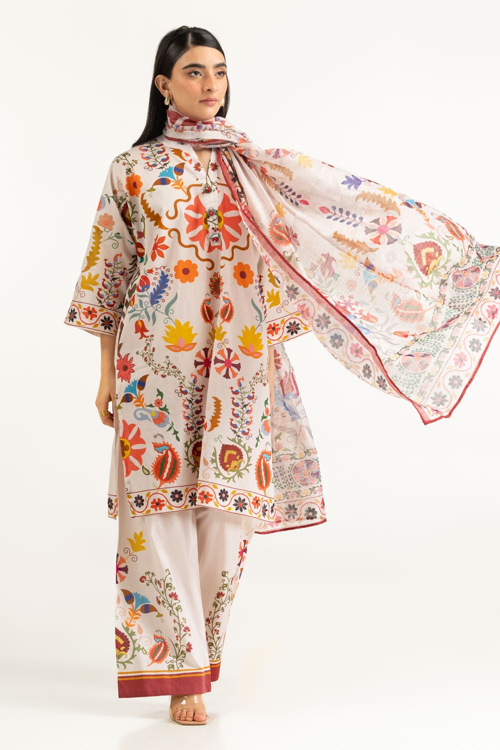 Cambric Printed Co-Ord Set