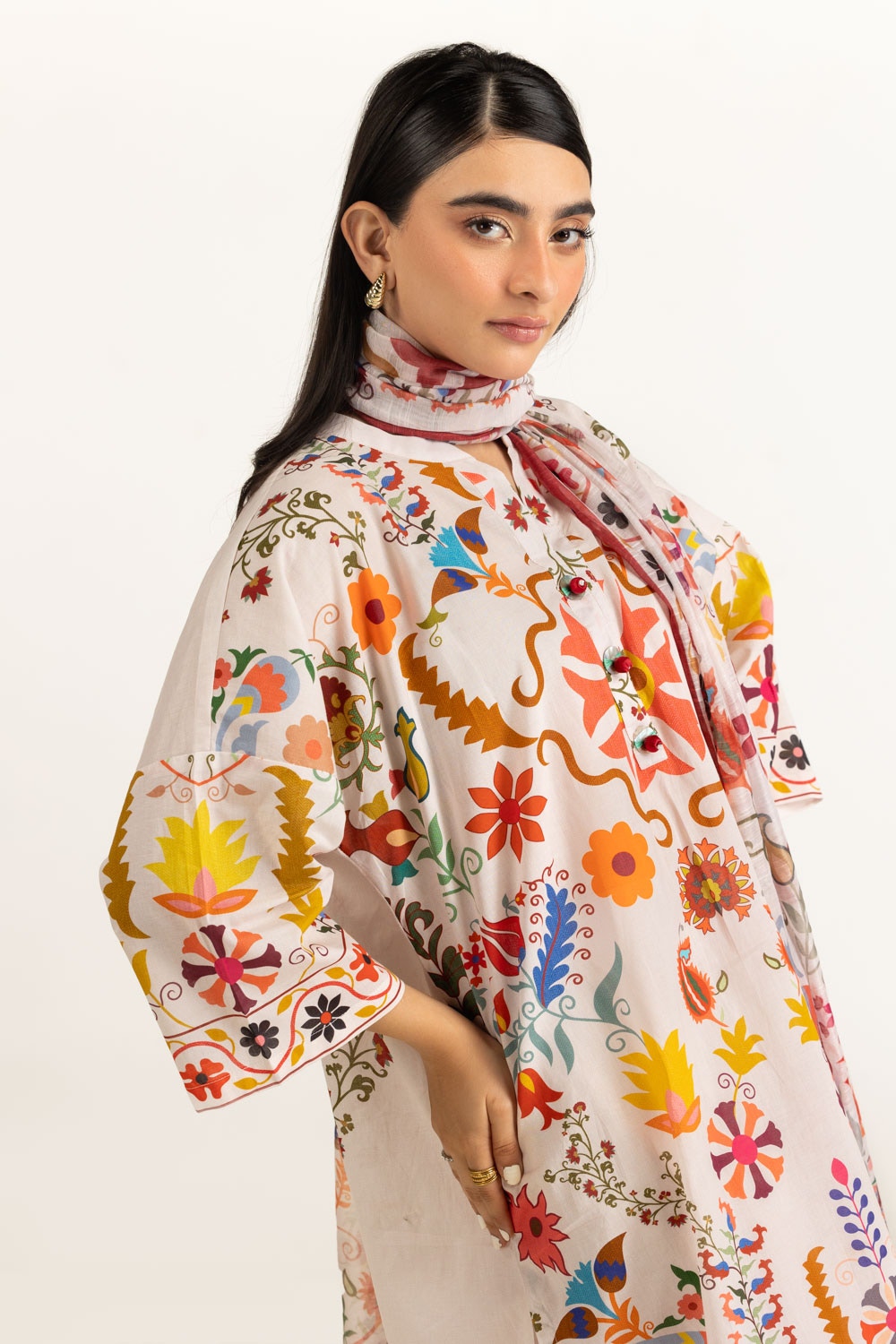 Cambric Printed Co-Ord Set