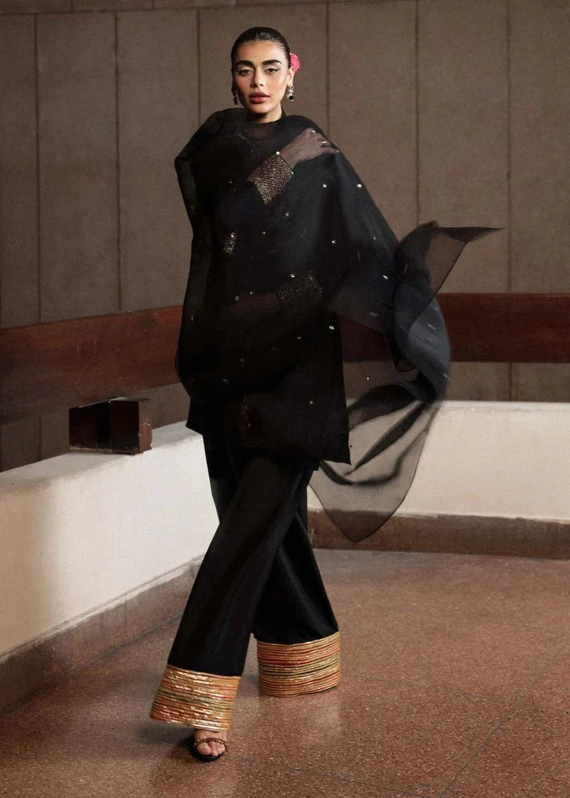 Char Style — Mairaz Black Three-Piece Suit