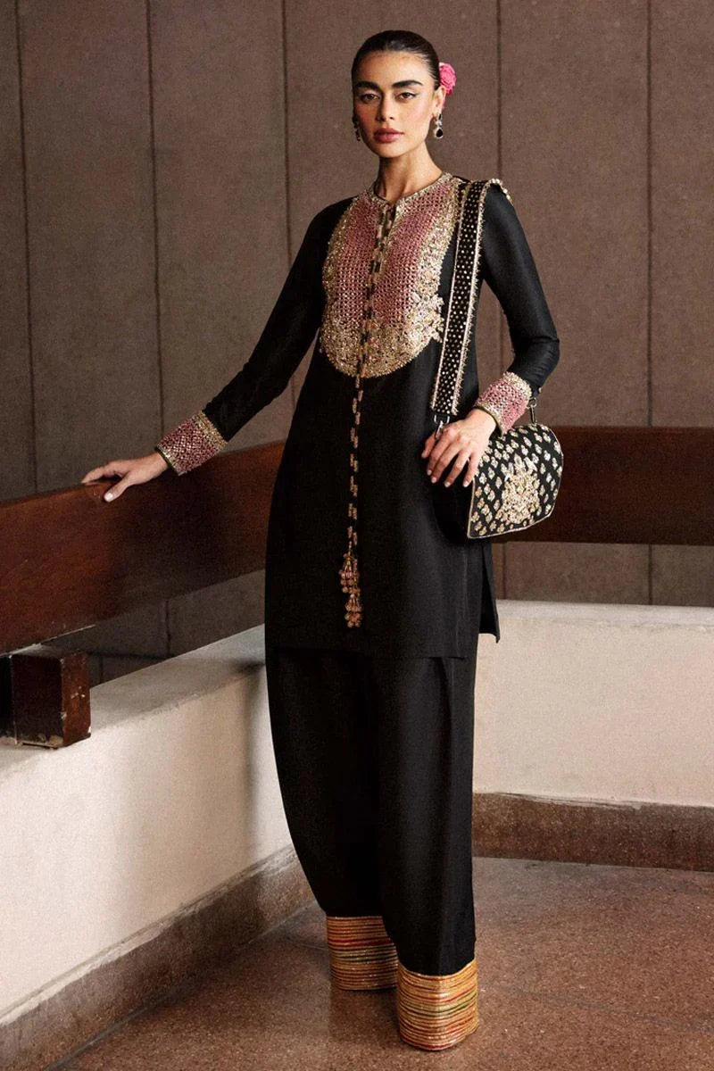 Char Style — Mairaz Black Three-Piece Suit
