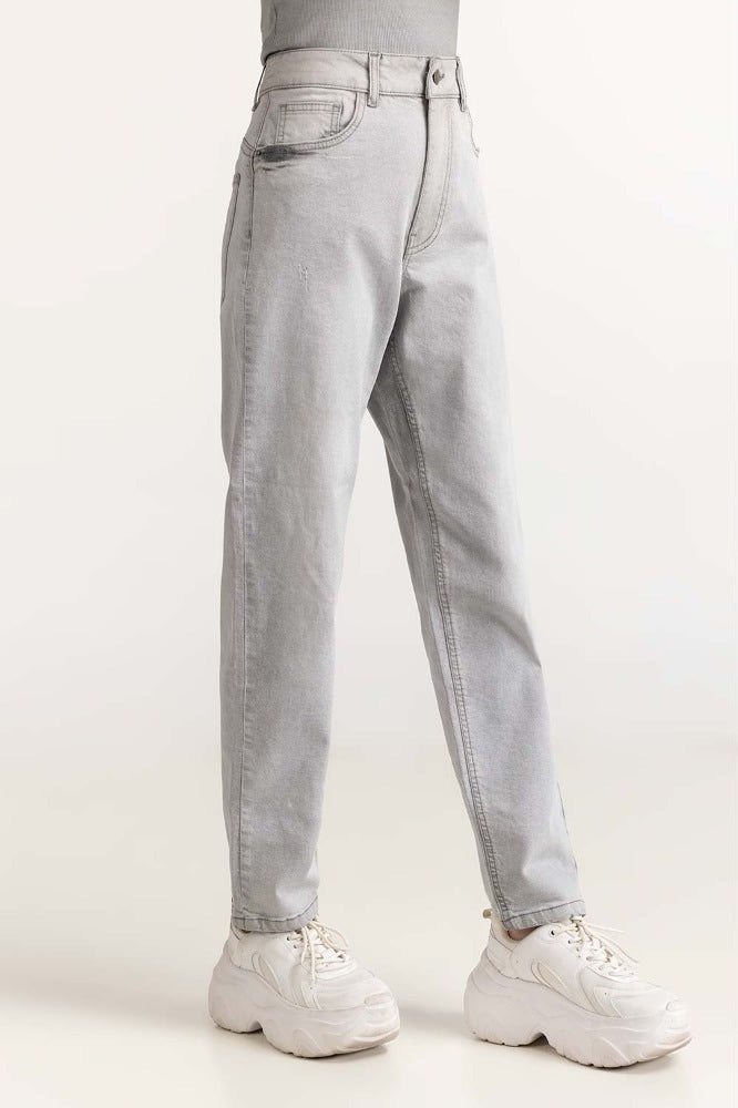 Charchoal Basic Denim Jeans