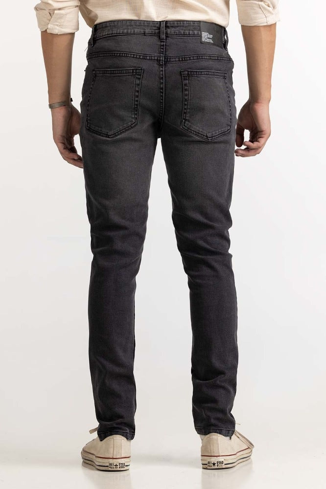 Charcoal Basic Jeans